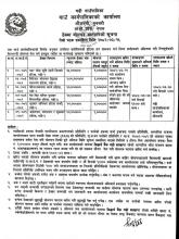 हटिया ठेक्का बोलपत्र आव्हानको सूचना । (तेस्रो पटक  प्रकाशित)