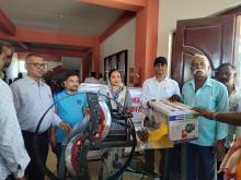गढी गाउँपालिका द्धारा आ. व. २०८२/०८३ को  ५०%  अनुदानमा च्यापकटर वितरण कार्यक्रम ।